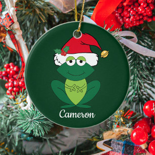 Ornamento De Cerâmica Natal para Crianças Personalizadas e Bonitas do P