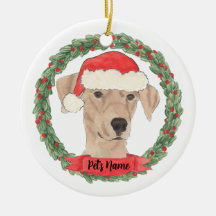Natal Personalizado do Pinscher Alemão