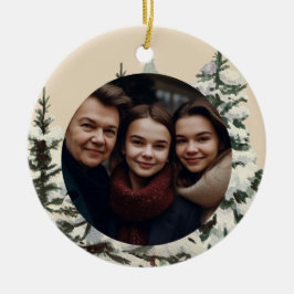 Ornamento De Cerâmica Natal Russo do Campo de Armação