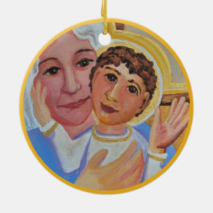 Ornamento De Cerâmica Natividade Art Natal