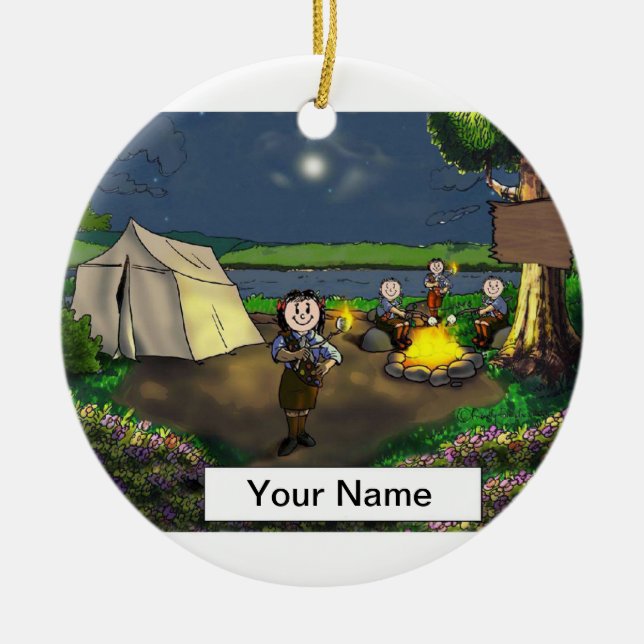 Ornamento De Cerâmica Navegação (Frente)