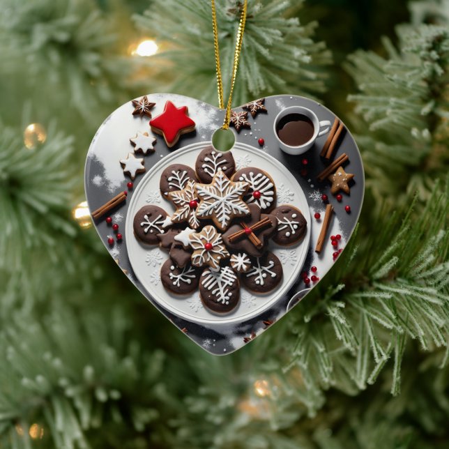 Ornamento De Cerâmica Navidad 1 - 001 (Árvore)