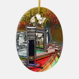 ORNAMENTO DE CERÂMICA NAVIOS