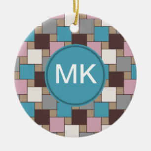 Ornamento De Cerâmica Néctar Rosa Elegante