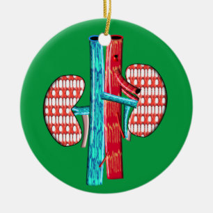 Ornamento De Cerâmica Nefrologia Artsy Design