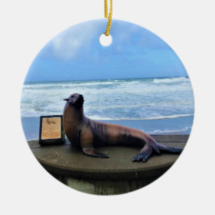 Ornamento De Cerâmica Nelscott Reef, Lincoln City, Oregon