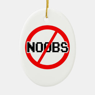 Ornamento De Cerâmica NENHUM NOOBS - macaco do geek/hacker/pc/code