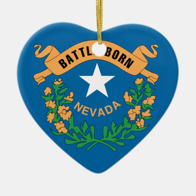 ORNAMENTO DE CERÂMICA NEVADA (Frente)