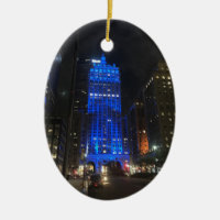 New York Central Building NYC Park Avenue Night