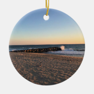 Ornamento De Cerâmica Newport Beach em Sunset, Califórnia