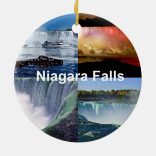 Ornamento De Cerâmica Niagara Falls New York