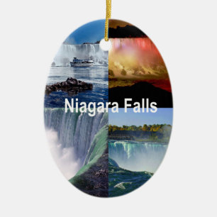 Ornamento De Cerâmica Niagara Falls New York