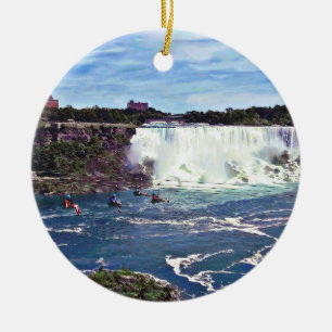 Ornamento De Cerâmica Niagara Falls ON - Tirolesa