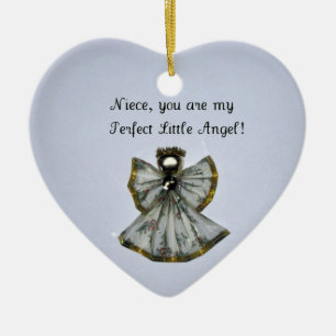 Ornamento De Cerâmica Niece, você é minha...