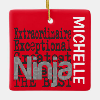 Ornamento De Cerâmica Ninja Extraordinaire PERSONALIZY Ornament