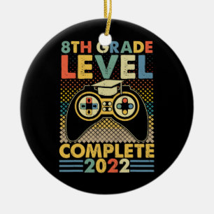 Ornamento De Cerâmica Nível do 8º GRAU Concluído Videos games 2022