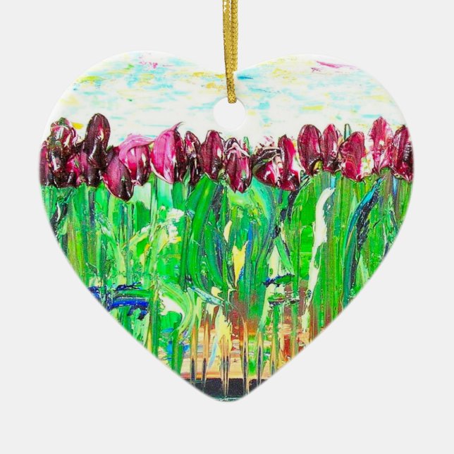 Ornamento De Cerâmica No amor (Frente)