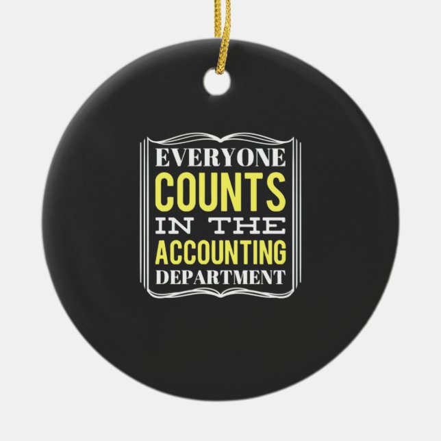 Ornamento De Cerâmica No Departamento Contabilístico (Frente)