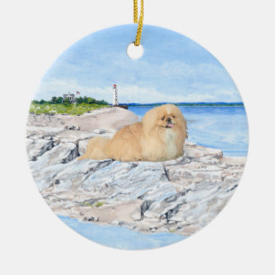 Ornamento De Cerâmica No farol