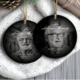 Ornamento De Cerâmica No Loving Memory Modern Memorial Keepsasaame Foto