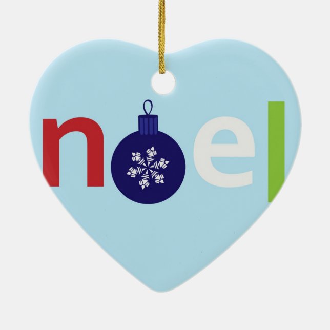 Ornamento De Cerâmica Noel (Verso)