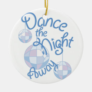 Ornamento De Cerâmica Noite da dança ausente