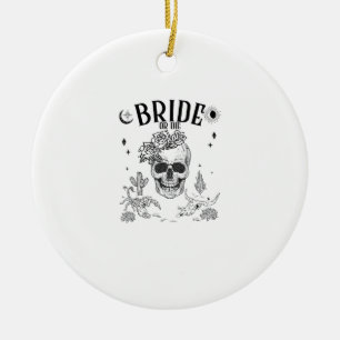 Ornamento De Cerâmica Noiva Ou Morrer Até A Morte Nos Fizer Bachelo Góti