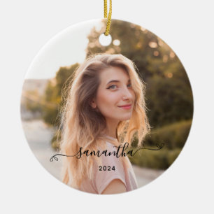 Ornamento De Cerâmica Nome da Assinatura do Arco de Cubo