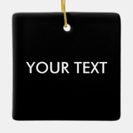 Ornamento De Cerâmica Nome da Marca Personalizada Profissional Moderna d