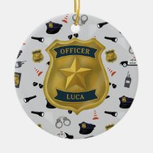 Nome de policial temático policial oficial de polí