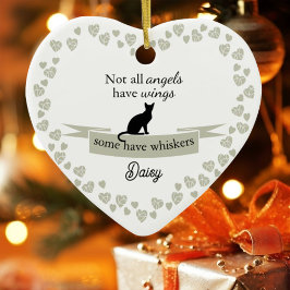 Ornamento De Cerâmica Nome Pet do Memorial Personalizado