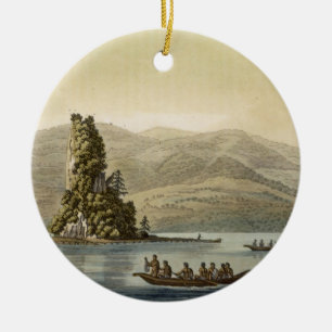 Ornamento De Cerâmica Norfolk novo perto de Vancôver (gravura da cor)