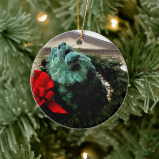 Ornamento De Cerâmica North Lion no Instituto de Arte de Chicago