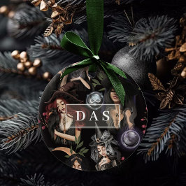 Ornamento De Cerâmica Nós somos as filhas das bruxas que você não pode q