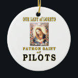 Ornamento De Cerâmica NOSSA SENHORA de LORETO<br><div class="desc">nossa senhora do loretto</div>