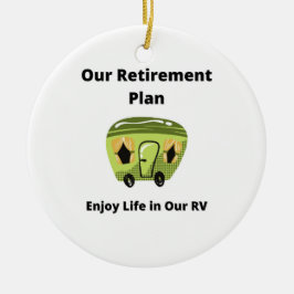 Ornamento De Cerâmica Nosso Plano de Reforma em um