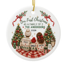 Nosso Primeiro Natal como uma Família de 3 Persona