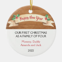 Nosso Primeiro Natal como uma Família de 4