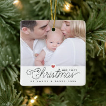 Nosso Primeiro Natal Mamãe e Papai 2 Fotos