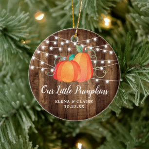 Ornamento De Cerâmica Nossos Pequenos Bombeiros Personalizados Bebês De