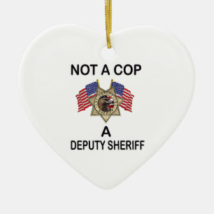 ORNAMENTO DE CERÂMICA NOT_A_COP_A_SHERIFF