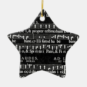 Ornamento De Cerâmica notas de música grunge
