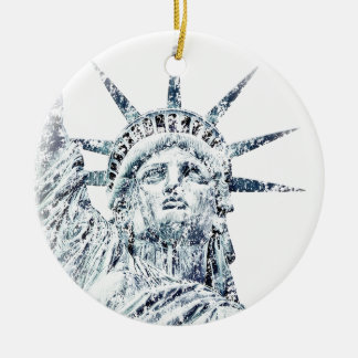 Ornamento De Cerâmica Nova Iorque da estátua da liberdade