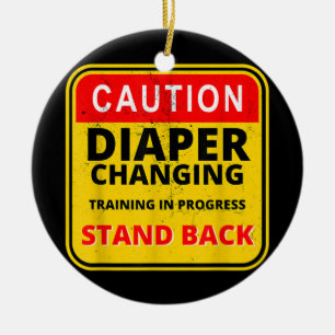 Ornamento De Cerâmica Novo papai do kit de Fralda do Pai do Pai de Sobre