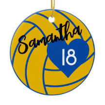 Número de Jogador de Volei Sênior Personalizado Tu