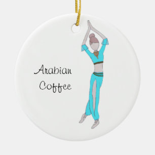 Ornamento De Cerâmica Nutcracker Arabian Café Keepsasaame Ornament