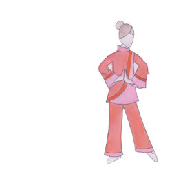 Ornamento De Cerâmica Nutcracker chinês Tea Ornament