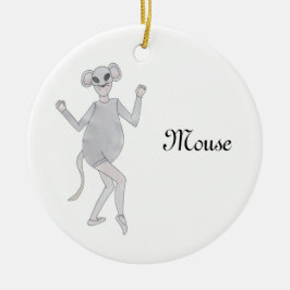 Ornamento De Cerâmica Nutcracker Mouse Keepsasaame Ornament