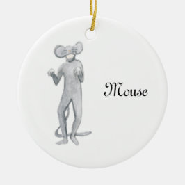 Ornamento De Cerâmica Nutcracker Mouse Keepsasaame Ornament