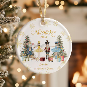 Ornamento De Cerâmica Nutcracker Personalizado